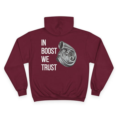 Champion Unisex Athletic Hoodie |In Boost We Trust Edition