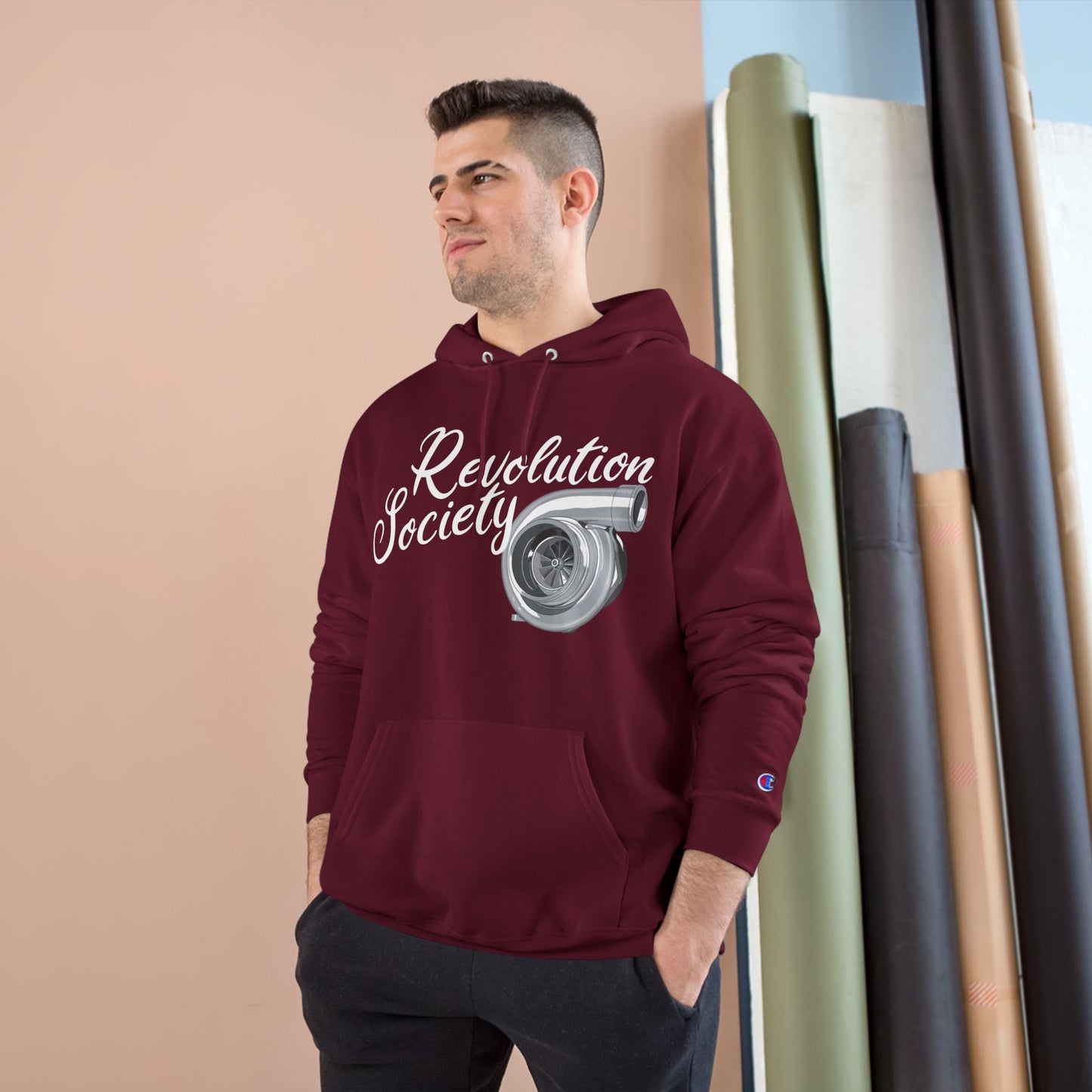 Champion Unisex Athletic Hoodie |In Boost We Trust Edition