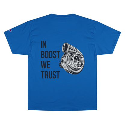 Champion Unisex Athletic  Tee-Shirt In Boost We Trust Edition