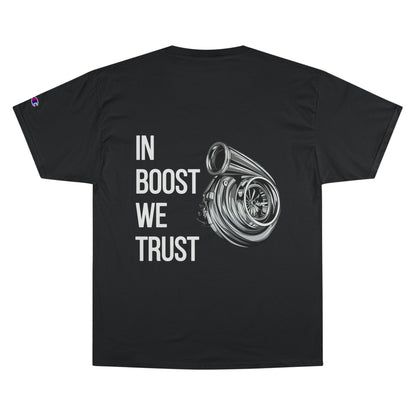 Champion Unisex Athletic  Tee-Shirt In Boost We Trust Edition