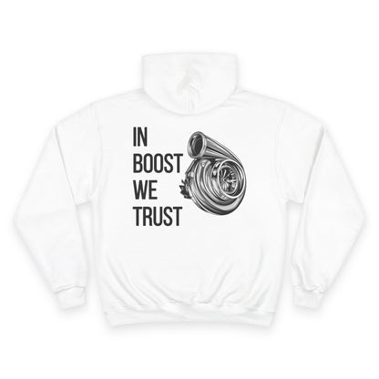 Champion Unisex Athletic Hoodie |In Boost We Trust Edition