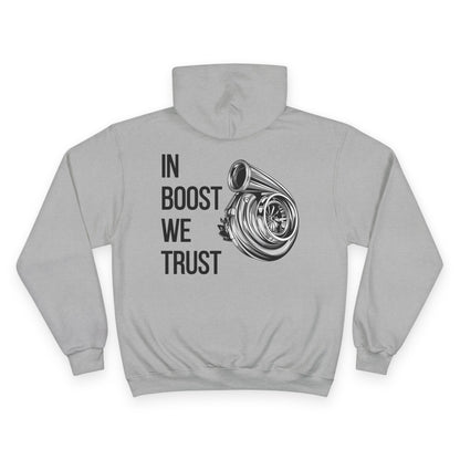 Champion Unisex Athletic Hoodie |In Boost We Trust Edition