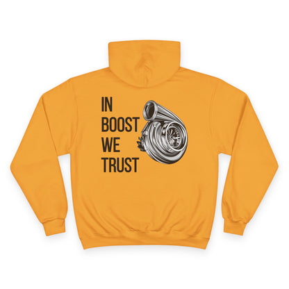 Champion Unisex Athletic Hoodie |In Boost We Trust Edition