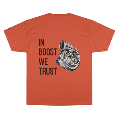 Champion Unisex Athletic  Tee-Shirt In Boost We Trust Edition