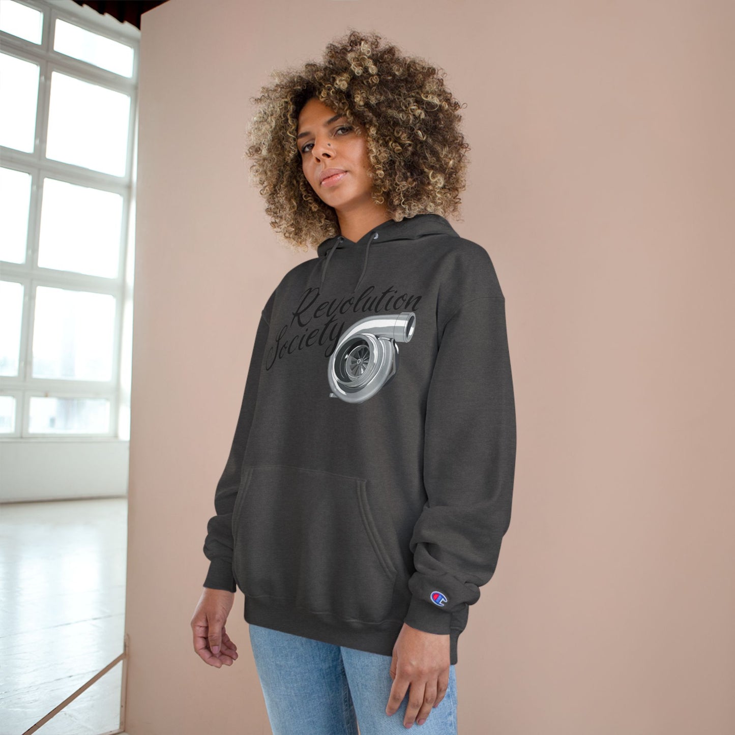 Champion Unisex Athletic Hoodie |In Boost We Trust Edition
