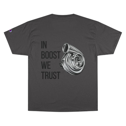Champion Unisex Athletic  Tee-Shirt In Boost We Trust Edition