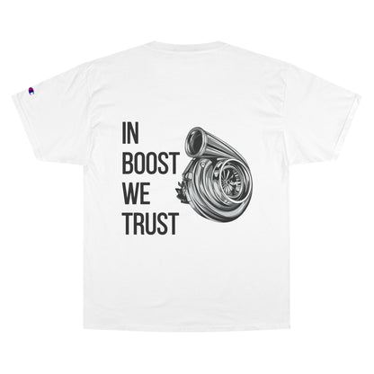 Champion Unisex Athletic  Tee-Shirt In Boost We Trust Edition